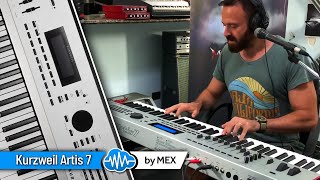 Video thumbnail for KURZWEIL ARTIS 7 | No Talking by MeX by Synth Cloud