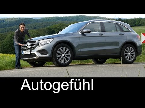 Mercedes GLC SUV FULL REVIEW test driven Exclusive 250d 2017/2016 - Autogefühl