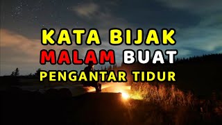 Download lagu Kata Bijak Malam Buat Pengantar Tidur mp3