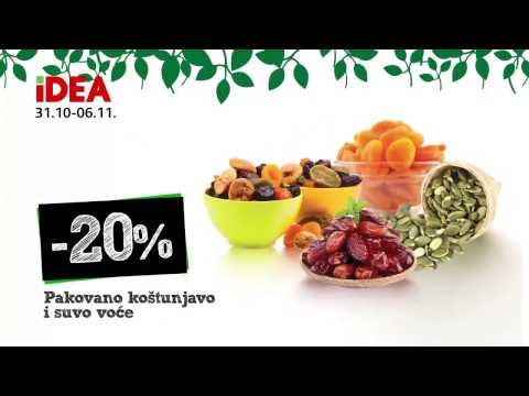 Idea voće i povrće 31.10. - 06.11.2016.