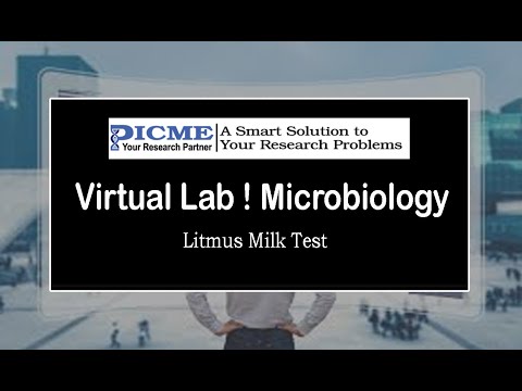 Litmus Milk Test ! Virtual Lab! Microbiology ! PICME Labs!
