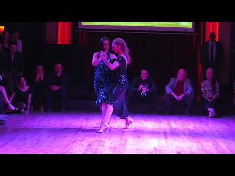 Roxane Camargo y Liliana Chenlo at Milonga Parakultural Buenos Aires 2023  2