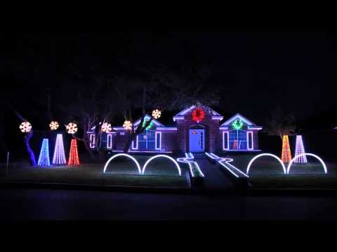 Christmas Light Show 2013 Johnson Family Dubstep
