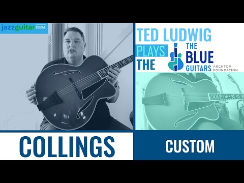 The Collings Blue Custom from the Blue Guitar Collection