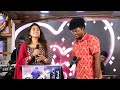 Muthu Mani Maalai Song Live Performance Ajaykrishna Srinisha