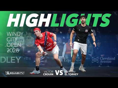 🇪🇬 El Torkey v Crouin 🇫🇷 | Windy City Open 2026 | ROUND 2 HIGHLIGHTS