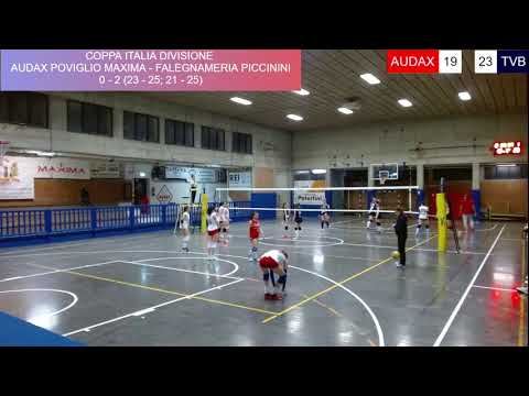 COPPA ITALIA DIVISIONE AUDAX POVIGLIO MAXIMA - FALEGNAMERIA PICCININI