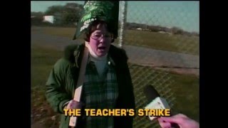 Tom Green interviews Teachers during Strike