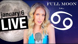 Full Moon in Cancer LIVE! January 6th, 2023 @janeinternational
