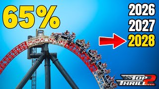 Top Thrill 2 - 65%. Cedar Point's NEW BIG Problem!