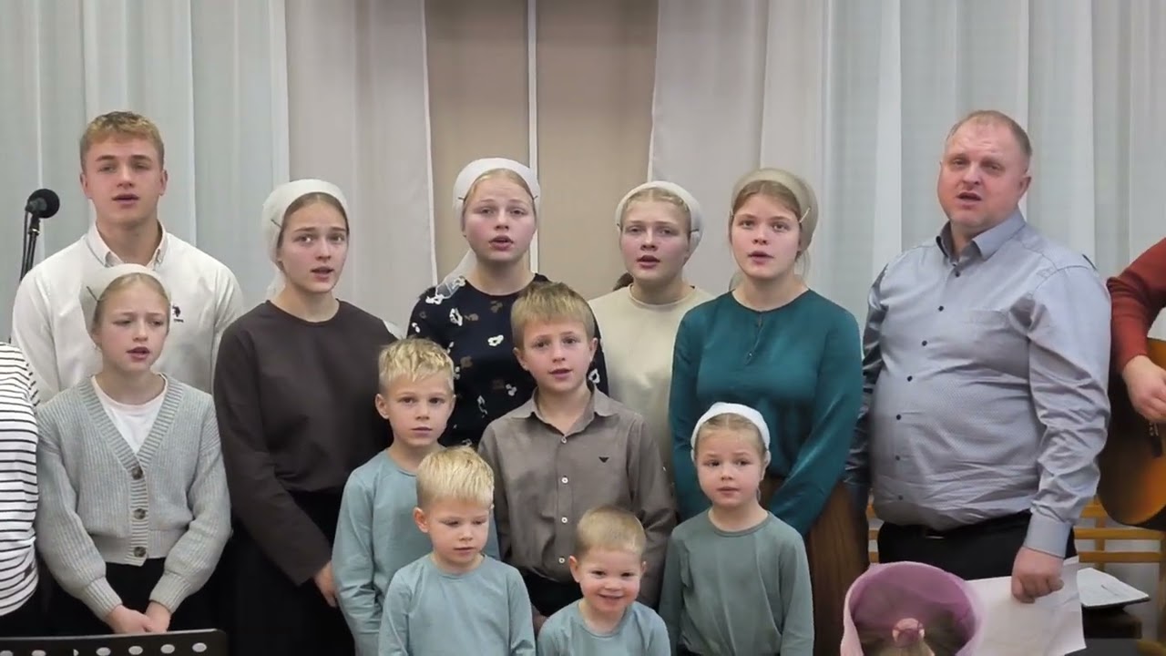 "Друг ,не унывай в пути земном"//Семья Шаповал#благовестие #оцхве #христиански