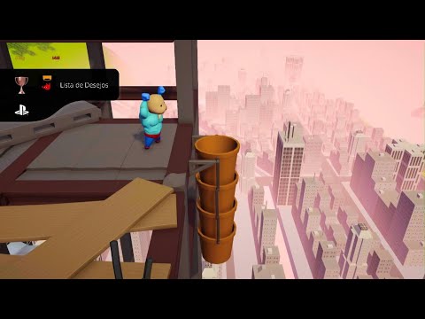 Gang Beasts DESCENDO TROFÉU