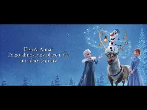 When We're Together Instrumental Sing with Anna - Olaf's Frozen Adventure | Winnie Su (Cover)