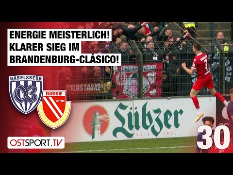 Energie meisterlich! Sieg im Brandenburg-Clásico: Babelsberg - E. Cottbus | Regionalliga Nordost