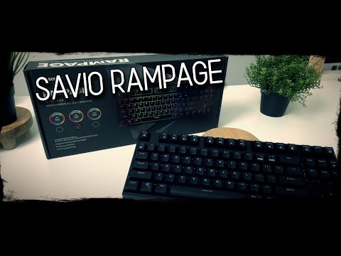 Klawiatura mechaniczna Rampage BROWN