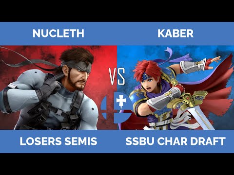 RogaSmash 194: Ultimate Character Draft Losers Semis - Nucleth (Snake) vs Kaber (Roy)