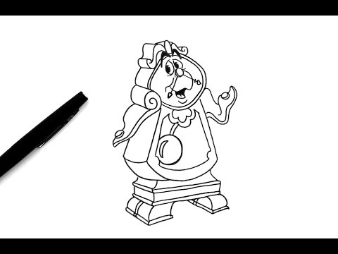Comment dessiner Big Ben (La Belle et la Bête)