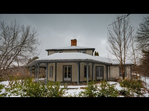 Exploring a Unique Octagon Shaped Abandoned House