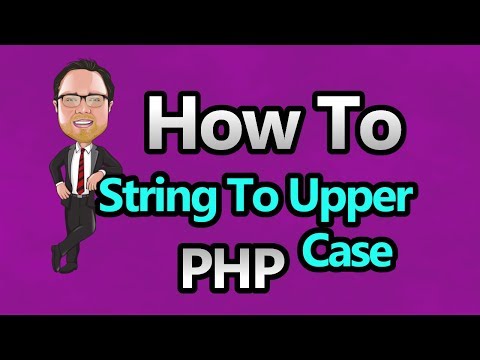 Php String To Upper Case