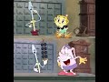 Ms chalice VS Elder kettle dance #thecupheadshow #shorts