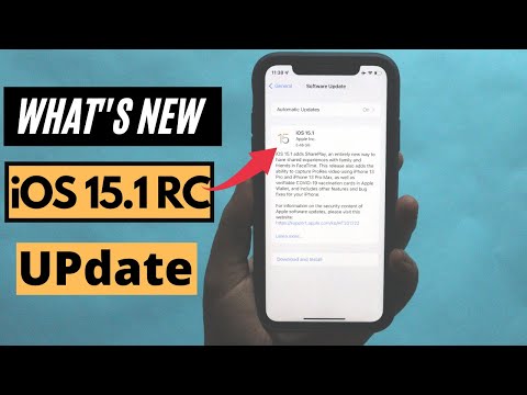 iOS 15.1 RC Update on iPhone XR !