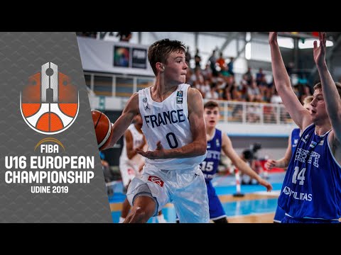 France v Estonia - Full Game - FIBA U16 European Championship 2019
