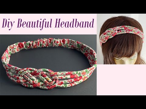 💖Unique Plait Fabric Infinity Knotted Hairband | DIY...
