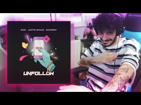 [REACCIÓN] DUKI, Justin Quiles, Bizarrap - Unfollow