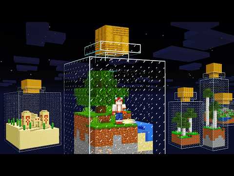 100 DIAS em uma JARRA no minecraft