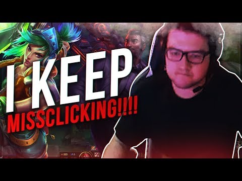 I CAN'T STOP MISCLICKING | Dyrus