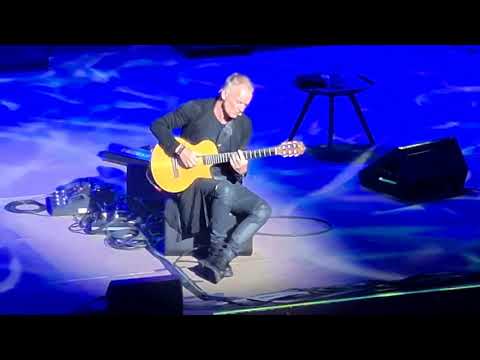 Sting 70th Birthday and Fragile. Watch the surprise at the end