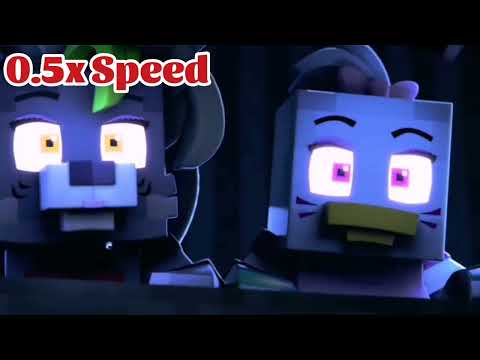 Glamrock Freddy Beatbox Minecraft Security Breach 999x Speed Memes