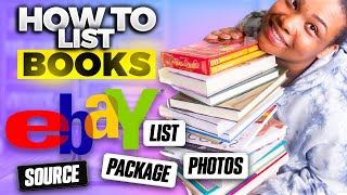 How To List Books On eBay | Step By Step For Beginners 2023 | MissDaphneHustles