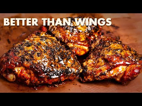 Grilled Buffalo Chicken Thighs (Better Than Wings)