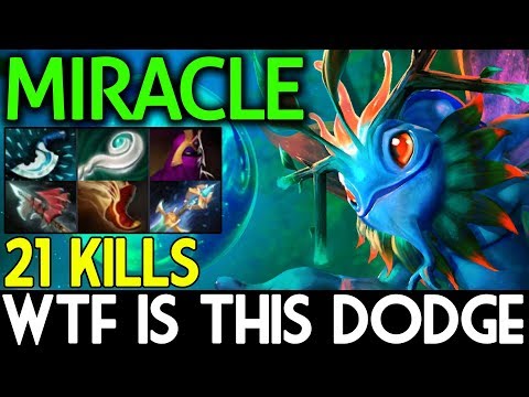 WTF IS THIS DODGE!! Miracle- Plays Puck 21 KILL Party Game Dota 2 7.07