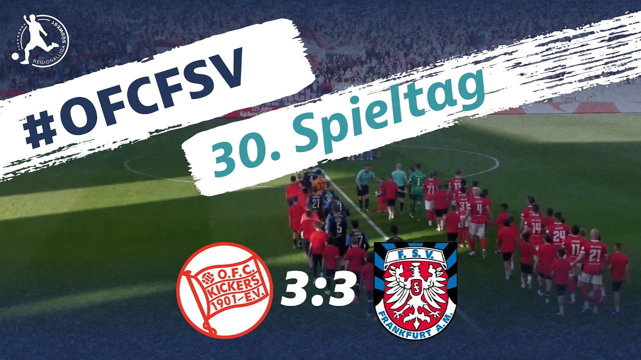 Kickers Offenbach vs FSV Frankfurt Highlights