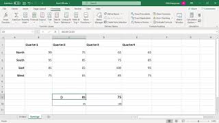 How to Use Range Intersections in Excel - Office 365
