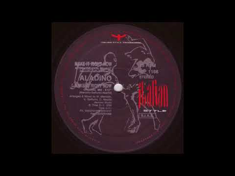 ALADINO Feat TALEESA - Make It Right Now (Original Extended Mix) (Summer 1993)
