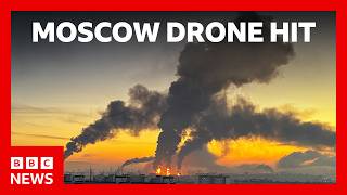 Ukraine launches largest drone attack on Moscow region, hitting oil refinery