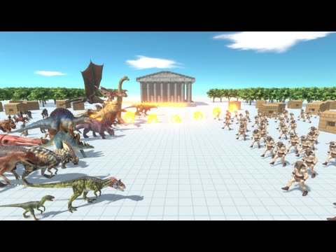 100 Old Version Minotaurs vs ALL TEAMS Animal Revolt Battle Simulator