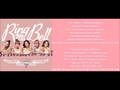 [ROM + ENG] Two X - Ring Ma Bell Lyrics