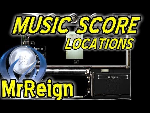 Resident Evil HD Remaster - BOTH MUSICAL SCORE Locations