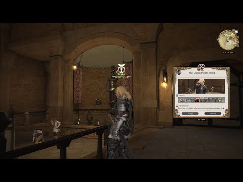 FFXIV Gladiator Class Quest: That Old Familiar Feeling