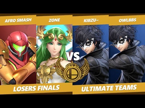 UKIE SSBU Circuit - Afro Smash & Zone Vs. Kibzu~ & OwlBBs Ultimate Tournament Teams Losers Finals