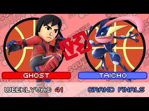 WeeklyVac 41 - SSBU - Ghost (Mii Brawler) vs Taicho (Greninja)