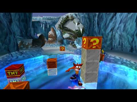 Crash Bandicoot 2: Cortex Strikes Back 100% Walkthrough HD - Part 3: Snow Go