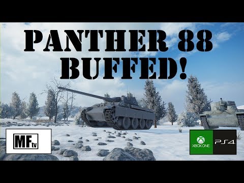Panther 8,8 Buffed! - World of Tanks Console ( Xbox / PS4 )