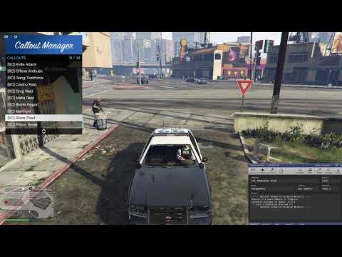 GTA V LSPDFR NIGHT SHIFT DUTY 2024