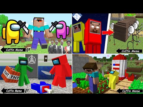 Coffin Meme Among Us Edition Part 2 💥 in Minecraft