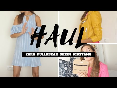 HAUL: ZARA, PULL&BEAR, SHEIN, MUSTANG – Marilyn’s Closet